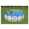 Bazén Steel Pro MAX Frame 427x107 sivý Bestway 5v1 + príslušenstvo