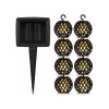 70-290# Solárne záhradné girlandové gule 8 LED teplé gs-01