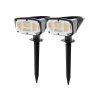 70-296# Solárna LED lampa, zabudovaný reflektor, sl-26, 2 ks.