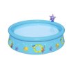 Detský nafukovací bazén Bestway so sprchou v tvare hviezdice 152 x 38 cm modrý