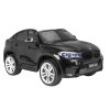 BMW X6M XXL pre 2 deti Čierne SUV + Diaľkové ovládanie + Ekokoža