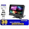 monitor samochodowy lcd 7cali ahd 4pin z funkcja rejestratora 12v 24v nvox ahm6124 7cali quad ahd 4pin i1170 a1