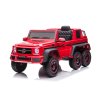 Elektrické autíčko Mercedes Benz G63 6X6 červené