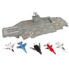 Loď Lietadlová loď Tryskáče 5 ks Zvukové svetlo