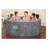 Bestway Vírivka Lay-Z-Spa Carrara SMART Air Jet Jacuzzi s WIFI aplikáciou, pre 6 osôb + 4 vankúše, priemer 170cm