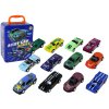 Sada vozidiel s motorovými autíčkami 12 ELE Metal 1:64