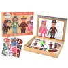 Magnetická sada puzzle s motívom kreslených postavičiek