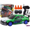 Diaľkovo ovládané športové auto R/C 1:24 zelené vymeniteľné kolesá