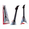 Elektrická gitara pre deti, svetelné melódie, biela