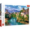 Puzzle - 500 - Starý most v Mostare - Bosna a Hercegovina - Trefl 37333