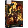 Puzzle - 1000 Premium Plus - Dračí dom - Trefl 12068