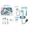 Lekárnička pre malého lekára v kufri, svetlá a zvuky modré
