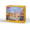 3D puzzle s čiarou mesta Paríž