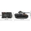 Klocki historická zbierka wwii panzer iii ausf. j 590 klocków
