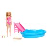 Bábika Barbie + bazén