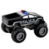 Terénne RC policajné auto na diaľkové ovládanie, čierne 1:16