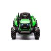 Batériový traktor HC-306 s prívesom, svetlozelený, 24V