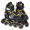 Kolieskové korčule, sada 4V1 39-43 žlté