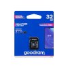 66-225# MicroSDHC karta 32GB + adaptér SD CL10 Goodram UHS-I