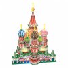 3D LED puzzle Chrám Vasilija Blaženého