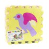 Mäkké puzzle vzdelávacia podložka zvieratká EVA pena farebné 9 ks.