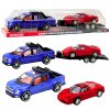 Terénne vozidlo s odťahovým vozidlom Sports Car Set