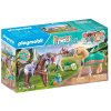 Sada s figúrkami koní 71356 3 kone: Morgan, Quarter Horse a Angloar