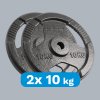 obciazenie zeliwne zestaw 2x10kg otwor 31mm talerz z uchwytami rebel active 1f82379b263045cdac86670bd42fe835 90990fa8
