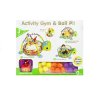 Vzdelávacia podložka pre bábätká korytnačka 3v1 s loptičkami