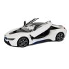 R/C auto BMW i8 Rastar 1:14 biele automatické dvere