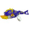Dinobots 2v1 Dinosaur Dart Gun Fialový Triceratops Shield