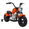 Elektrická motorka Chopper Warrior – oranžová
