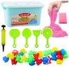 Magic Sand Set Pink 3kg Forms Tools Nafukovacia doska
