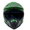 Detská prilba na motorku S – zelená