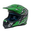 Detská prilba na motorku M – Zelená