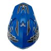 Detská prilba na motorku S – modrá