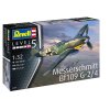 Plastikový model lietadla Messerschmitt Bf 109g-2/4 v mierke 1/32.