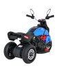 Detská elektrická motorka Fast Tourist modrá
