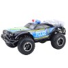 RC terénne policajné auto na diaľkové ovládanie 1:8 čierne