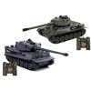R/C Tank Set Diaľkovo ovládané vojenské vozidlá 1:28 2 diely.
