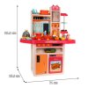 Detská plastová kuchynka - 65 prvkov A