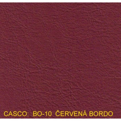 Koženka Casco BO10 Bordová (Ekokůže)