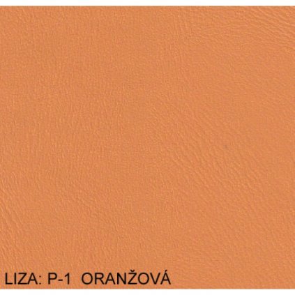 Koženka Liza P1 Oranžová (Ekokůže)