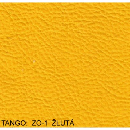 Koženka Tango ZO501 Žlutá (Ekokůže)