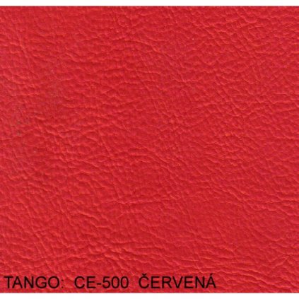 Koženka Tango CE500 Červená (Ekokůže)