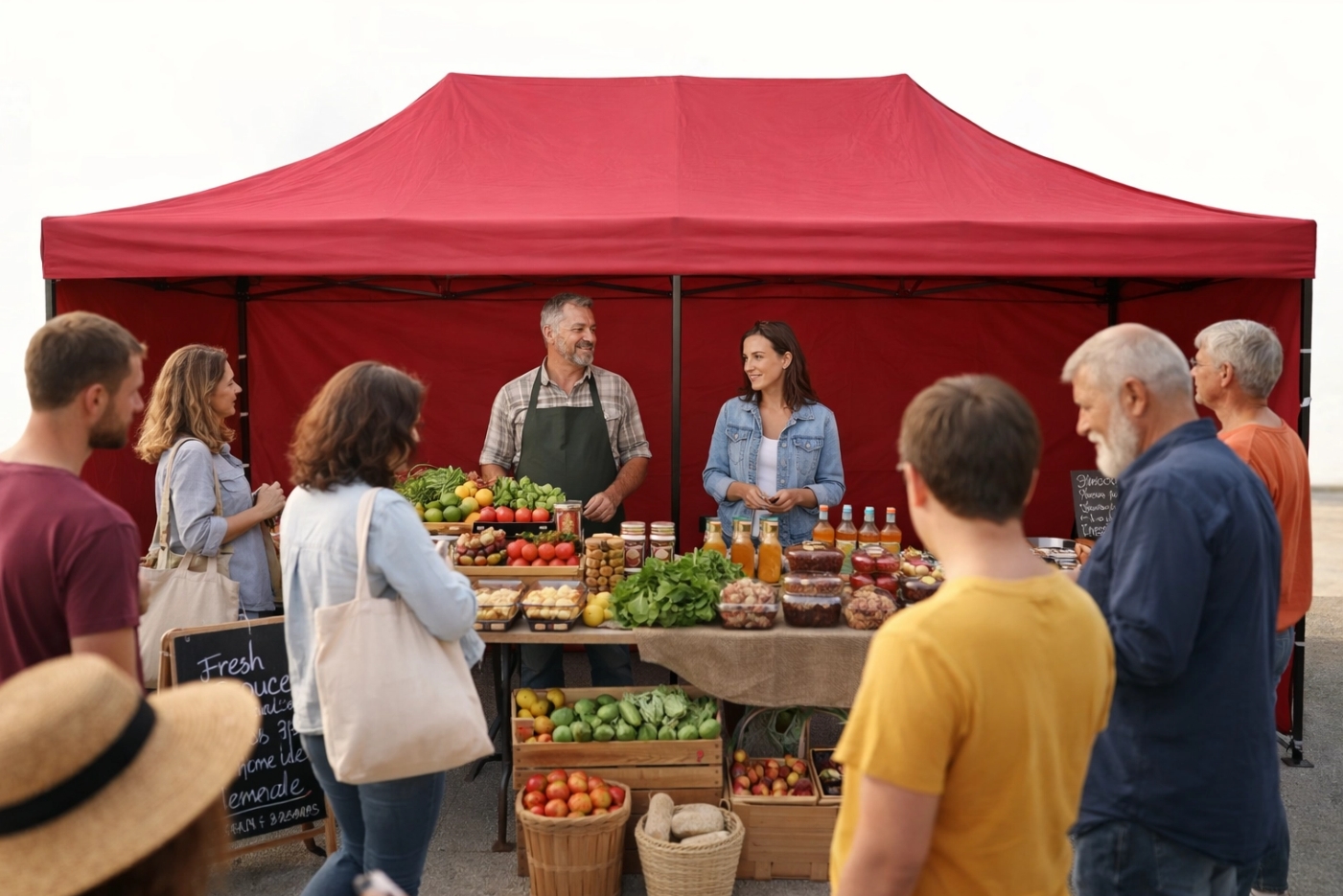 Jak vybrat prodejní stánek nejen pro trhy a akce