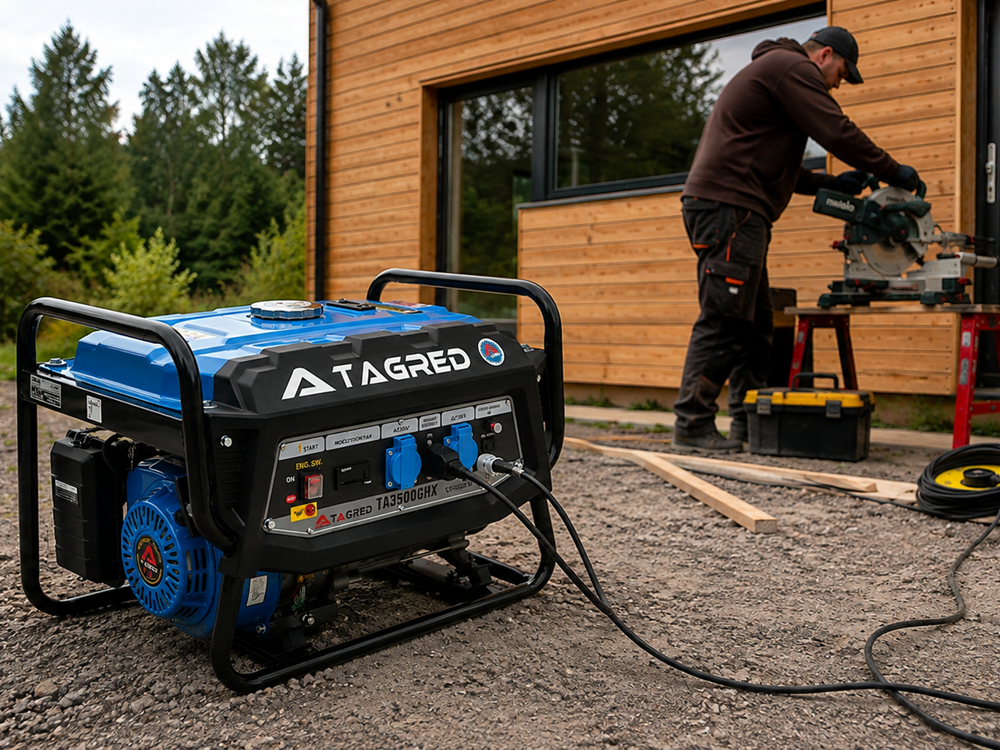 Jak vybrat elektrocentrálu? 3 kW vs 7 kW | 230 V vs 400 V