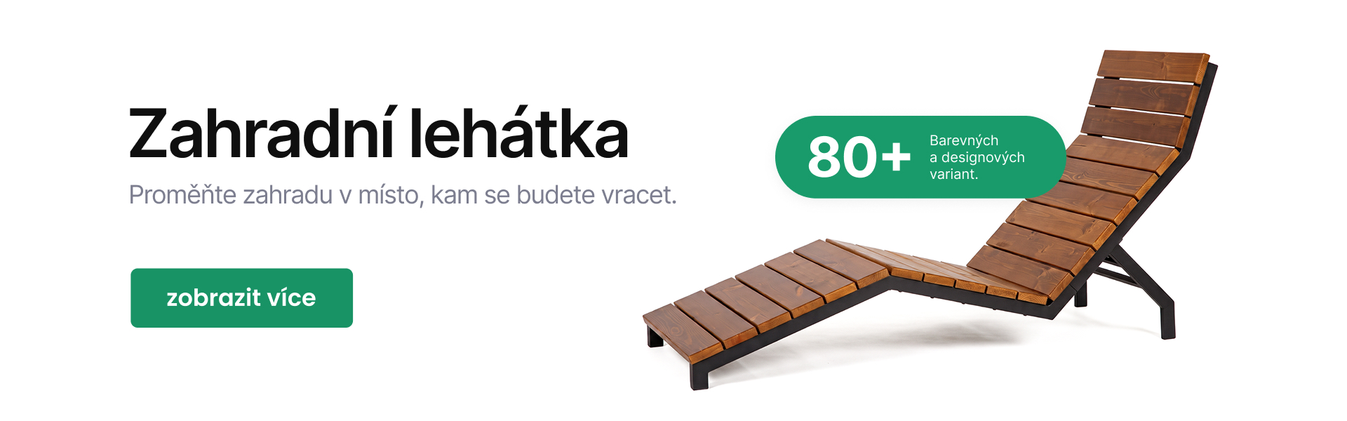Luxusní zahradní lehátka pouze na našem eshopu TOMIDO.CZ