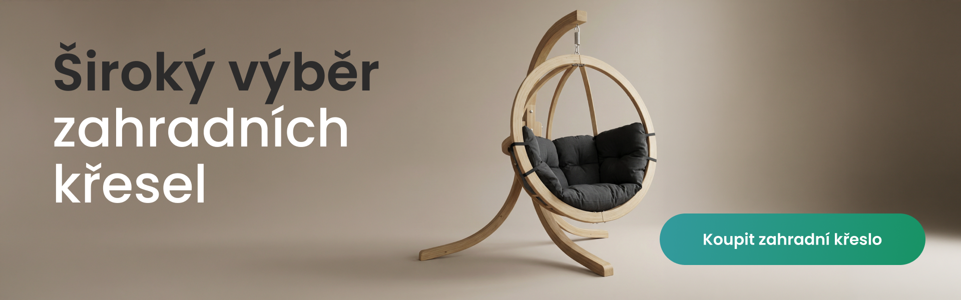 Luxusní zahradní houpací křesla pouze na TOMIDO.CZ