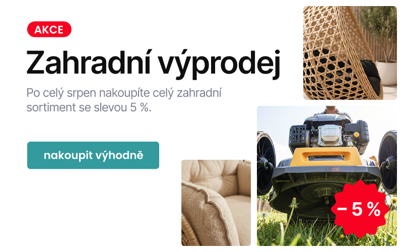 Posezónní výprodej na všechen zahradní nábytek pouze na tomido.cz